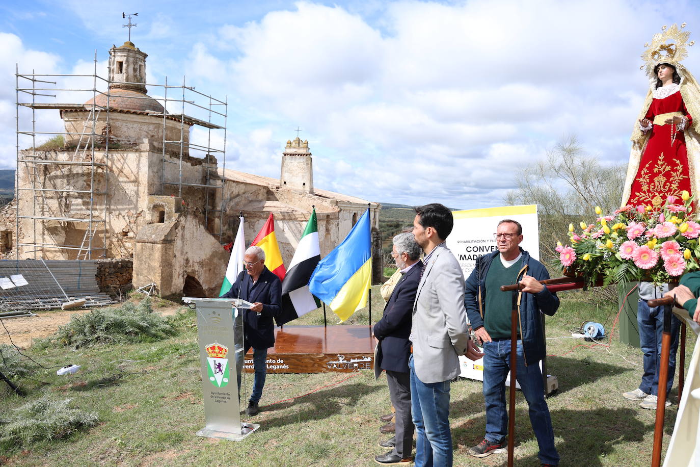 Inicio de las obras del Convento &#039;Madre de Dios&#039;