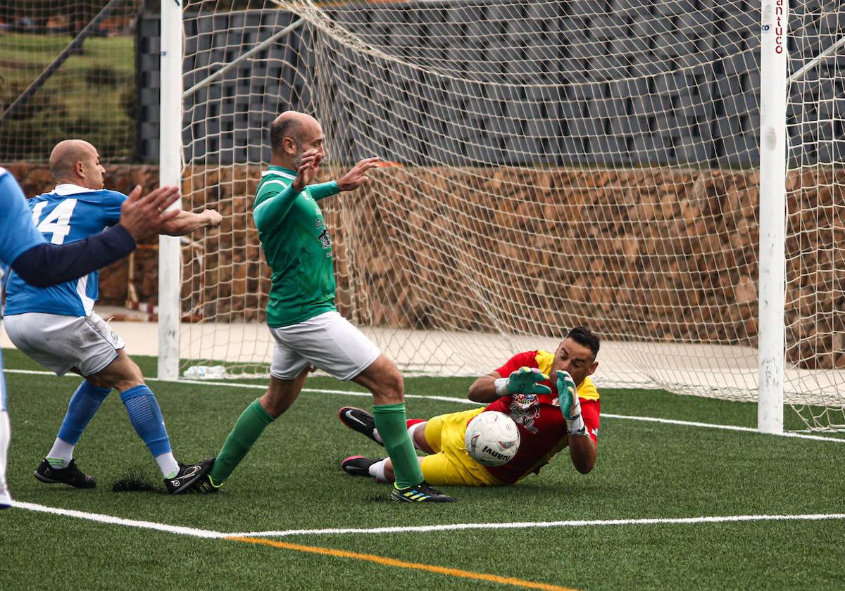 Los valverdeños no fueron capaces de hacerle ningún gol al portero del Olivenza, Sebas