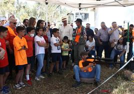 Tiro con carabina durante el Día del Cazador en 2022