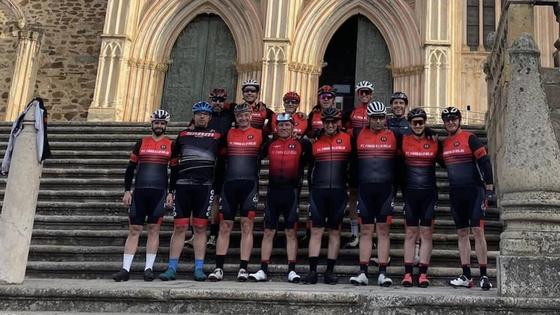 La Peña Ciclista Farolillo Rojo conquista el puerto de las Villuercas