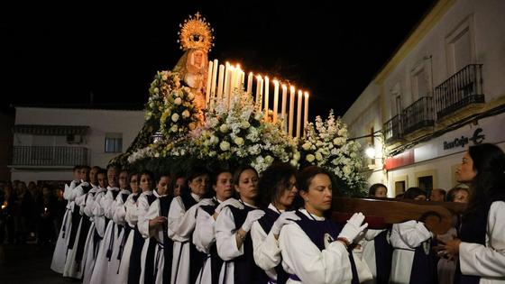 La Virgen de la Soledad vuelve a salir en la procesión del Silencio