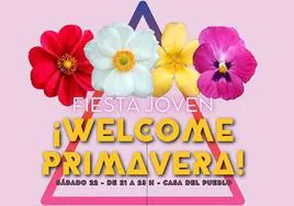 A las 21.00 horas comienza la Fiesta Joven 'Welcome Primavera'