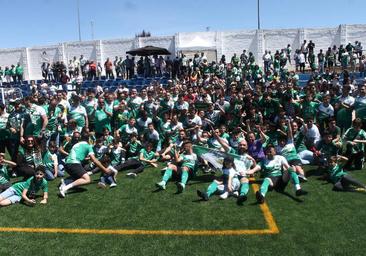 El Racing Valverdeño celebra sus bodas de oro con el ascenso a Tercera División