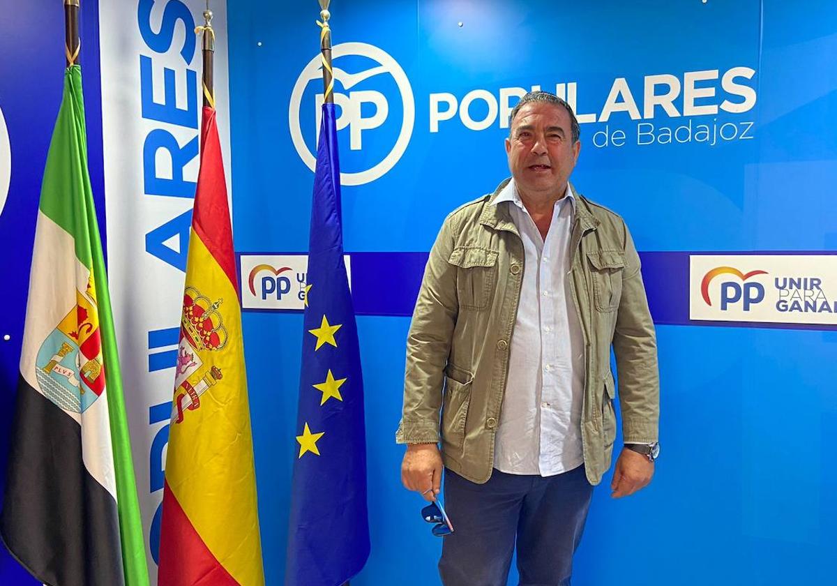 Lorenzo Florencio Cuenda, candidato del PP a la alcaldía de Valverde de Leganés