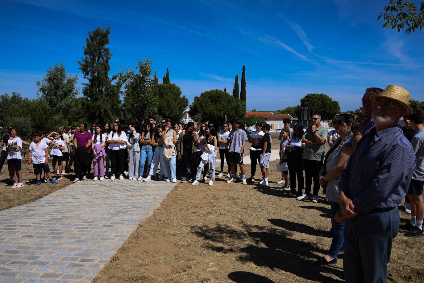 Homenaje a las víctimas del campo de concentración de Mauthausen