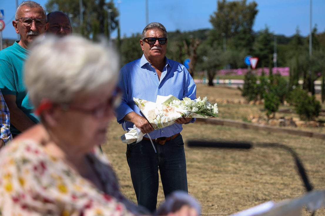 Homenaje a las víctimas del campo de concentración de Mauthausen