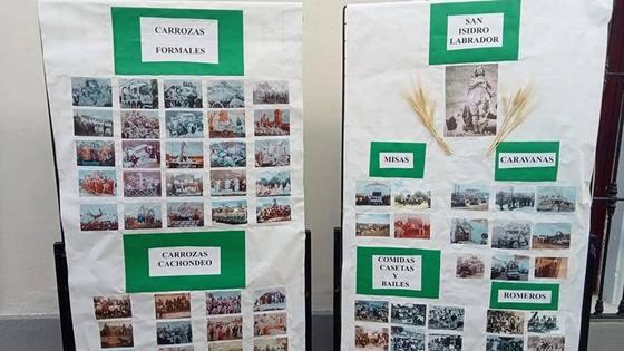 La Casa de la Cultura acoge una exposición fotográfica con imágenes de las carrozas de San Isidro