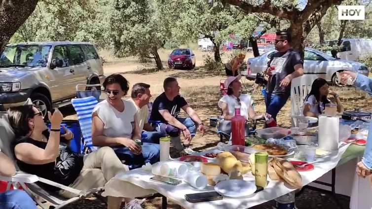 Baja participación en la Romería de San Isidro de Valverde de Leganés