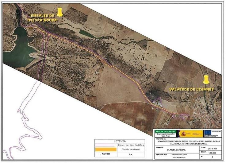 Adjudicada la obra para recuperación de la 'Senda Cordel de las Matiñas'