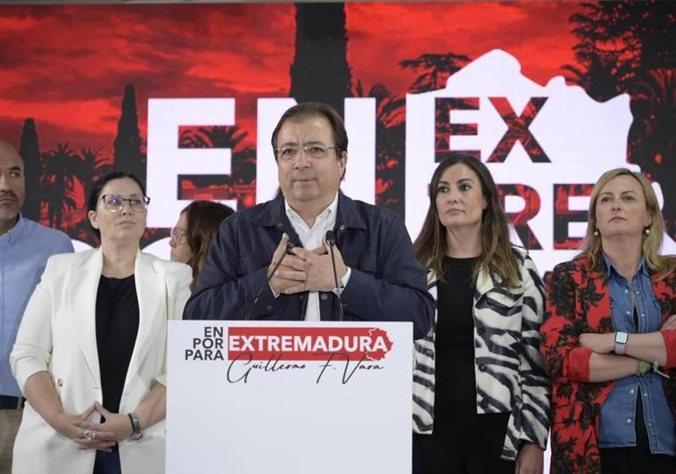 Los valverdeños también respaldan al Partido Socialista en Extremadura