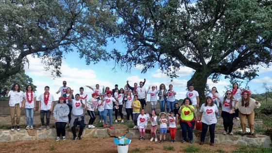 La Asociación para la Donación de Médula Ósea organiza un respiro familiar en El Rebellao