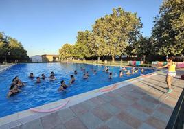 Clases de aquagym del año pasado