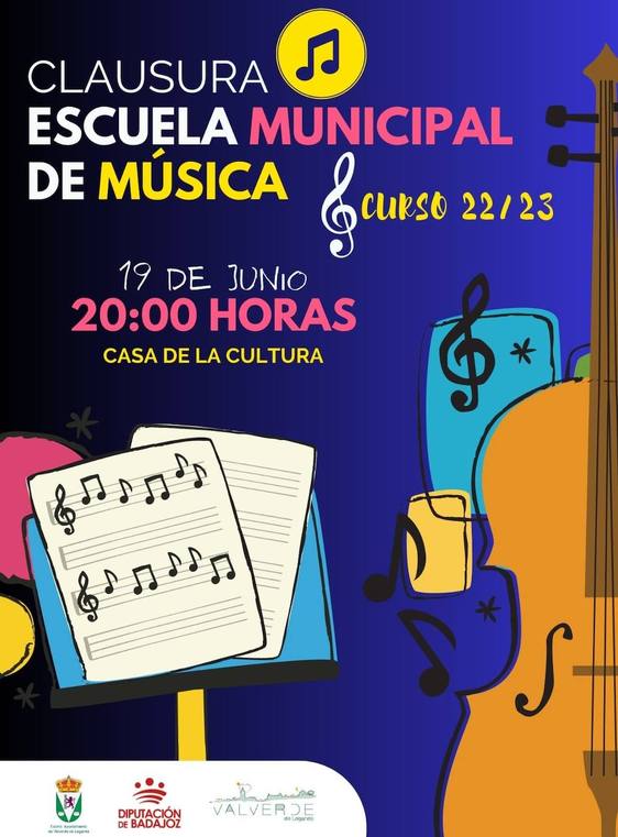 Este lunes clausura el curso la Escuela Municipal de Música