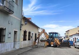 Primeros trabajos en la 'calle Larga'