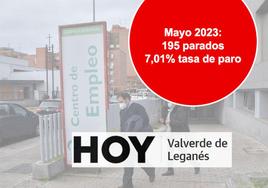 Desde 2007 Valverde no bajaba de los 200 parados