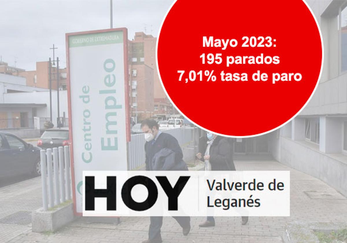 Desde 2007 Valverde no bajaba de los 200 parados