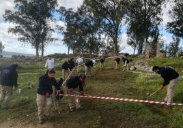 Trabajos realizados por la Escuela Profesional 'Cerro Mártires I'