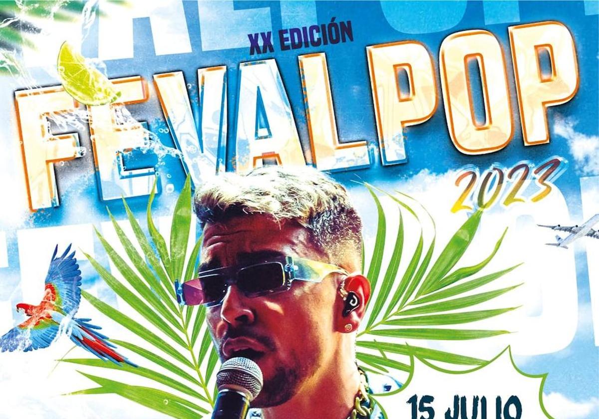 A las 22.30 horas dará comienzo el XX Fevalpop