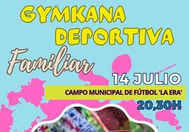 A las 20.30 horas, Gymkana Deportiva Familiar