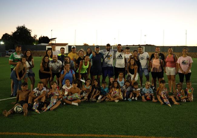 Participantes en la Gymkana