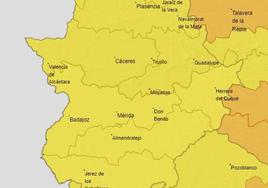 Activada la alerta amarilla por altas temperaturas para este lunes