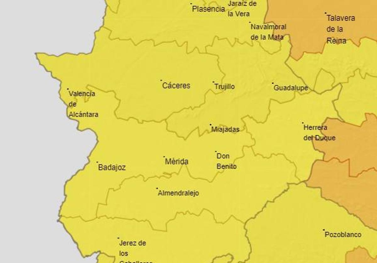Activada la alerta amarilla por altas temperaturas para este lunes