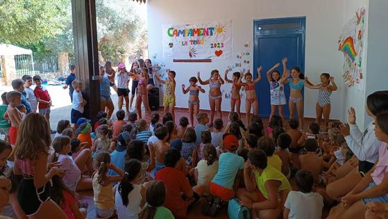 La segunda quincena del campamento de verano finalizó con otra fiesta musical