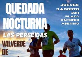 Organizada una quedada running nocturna