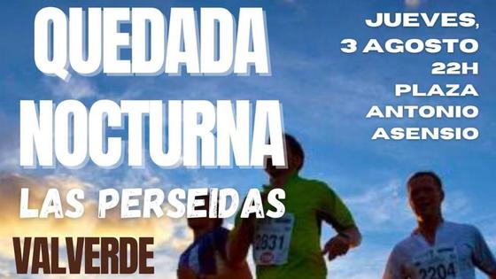 Organizada una quedada running nocturna