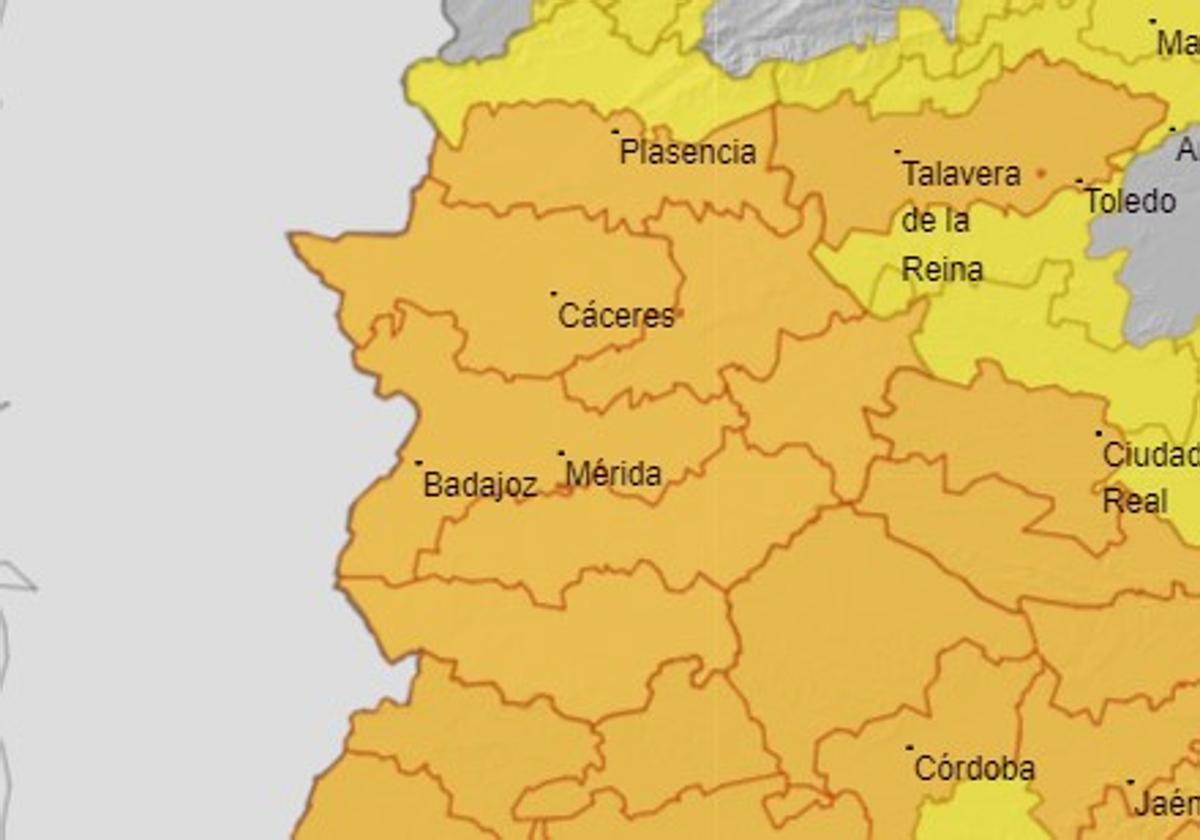 Activada la alerta naranja por altas temperaturas para este lunes