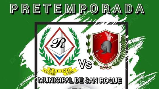 Esta tarde el Racing Valverdeño recibe al San Jorge