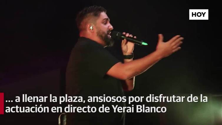 Concierto de Yerai Blanco de Los Rebujitos