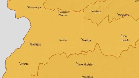 Alerta naranja por altas temperaturas