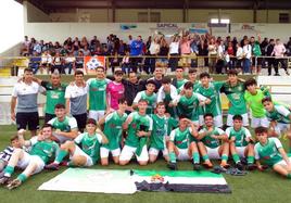 Equipo juvenil del Racing Valverdeño