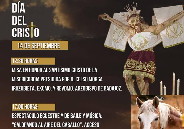 Publicado el programa para la Feria del Cristo