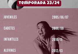 Inscripciones abiertas para los equipos de voleibol