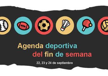 Agenda deportiva del fin de semana