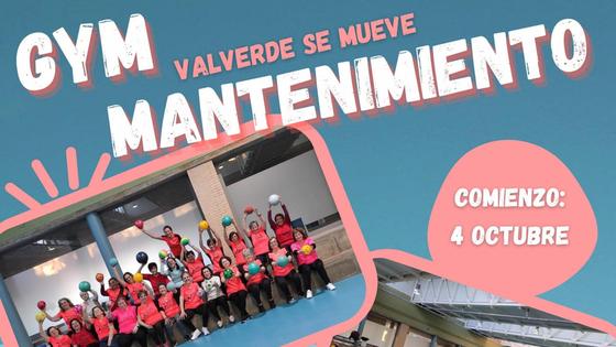 El 4 de octubre vuelven la Gimnasia de Mantenimiento