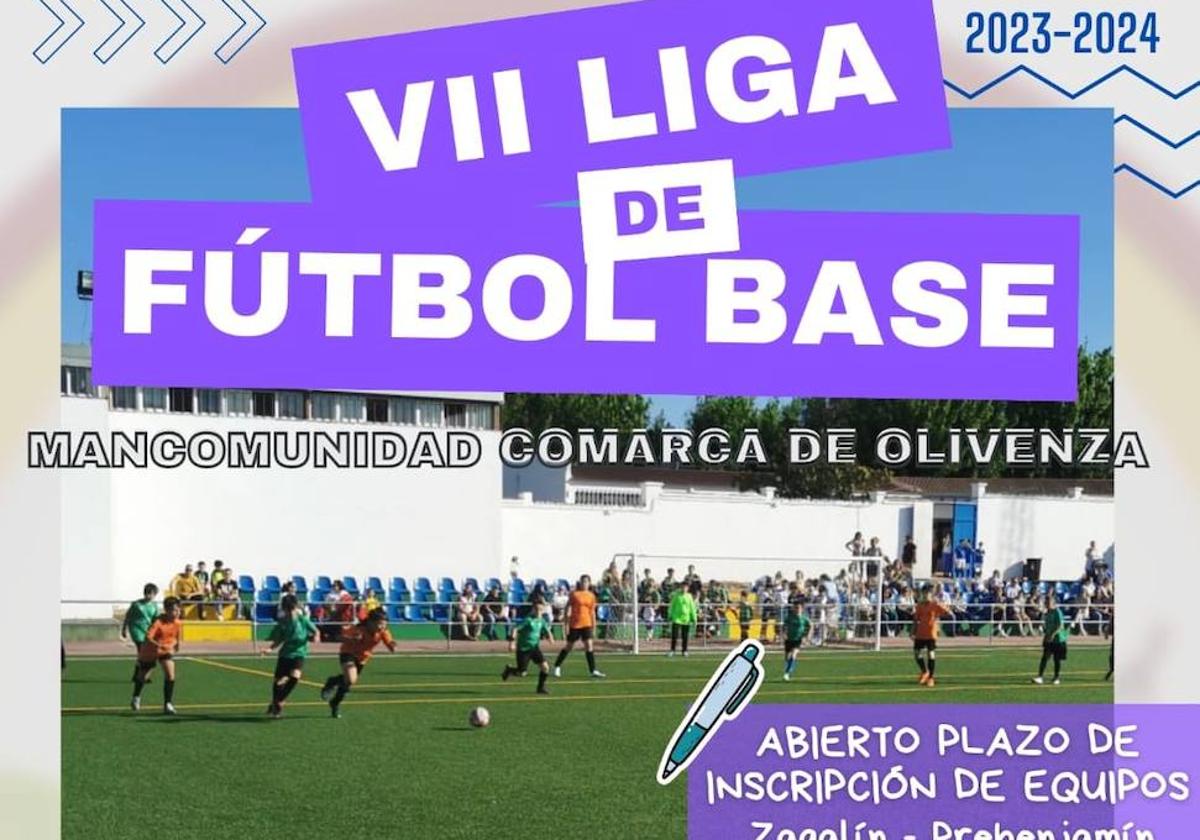 Inscripciones abiertas para la VII Liga de Fútbol Base