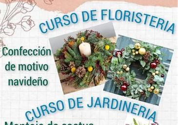 La Universidad Popular saca un curso de floristería y jardinería