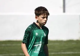 Agustín, autor de dos goles en los cadetes