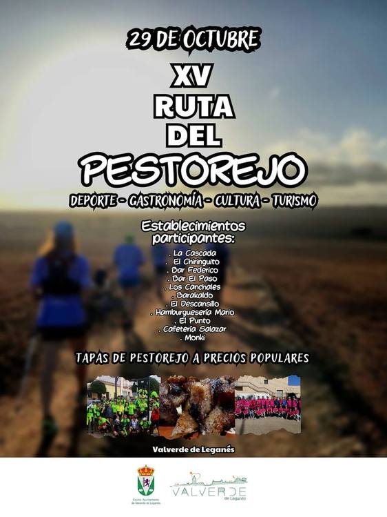 Este domingo es la Ruta del Pestorejo