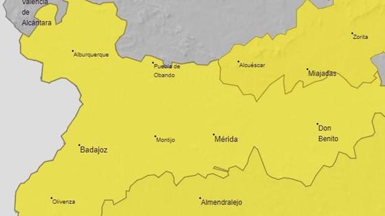 Nueva alerta amarilla por lluvias para este domingo