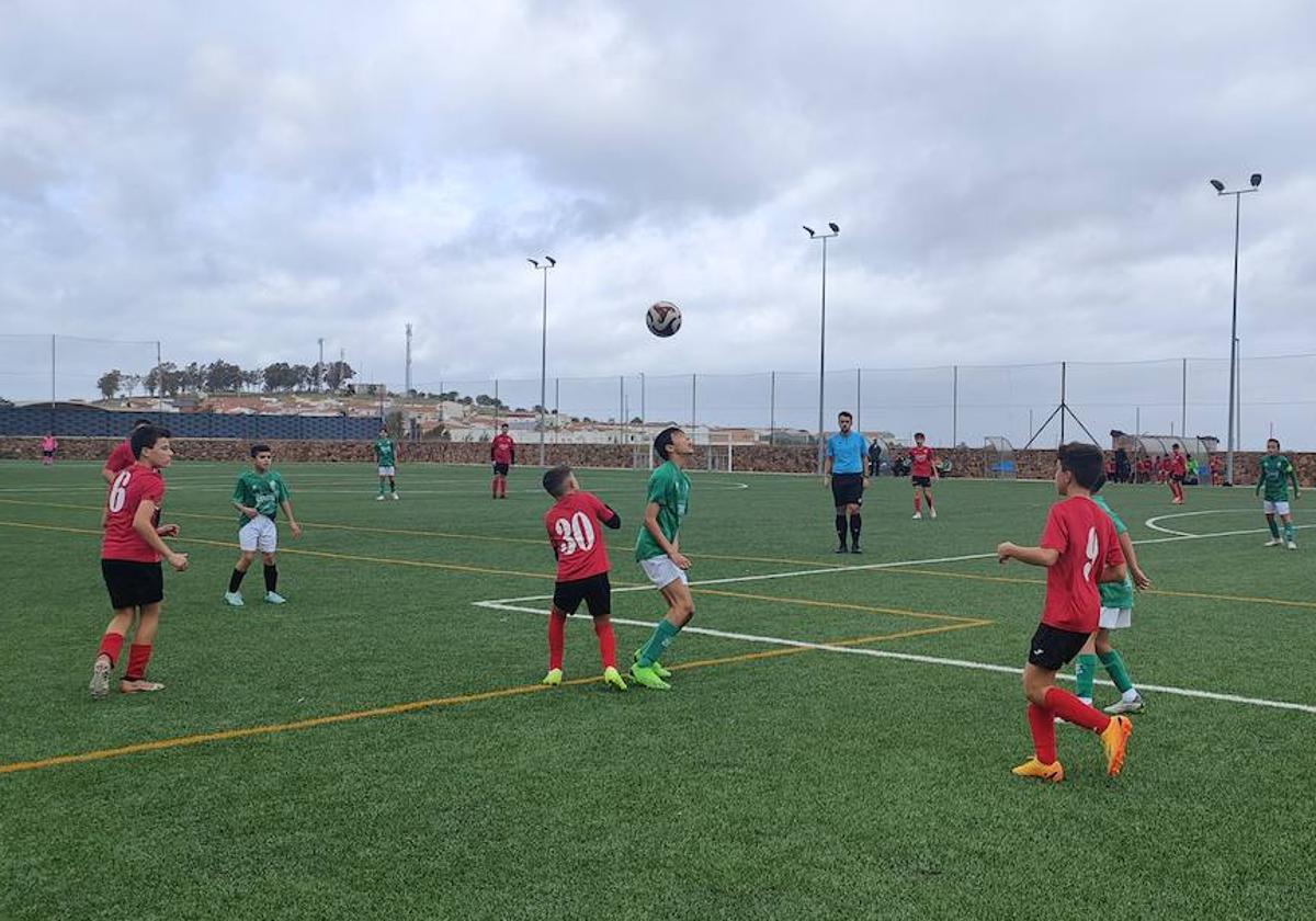 Resultados de partidos de fútbol base de la EMD Valverde de Leganés