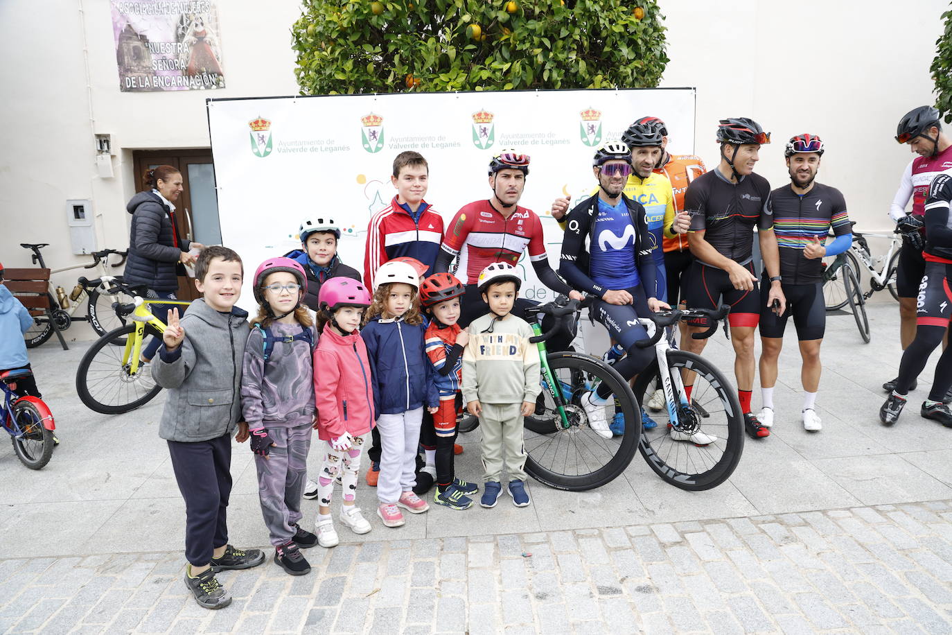 Visita de Alejandro Valverde