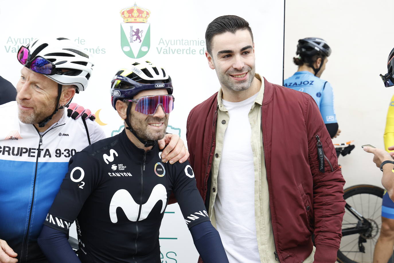 Visita de Alejandro Valverde