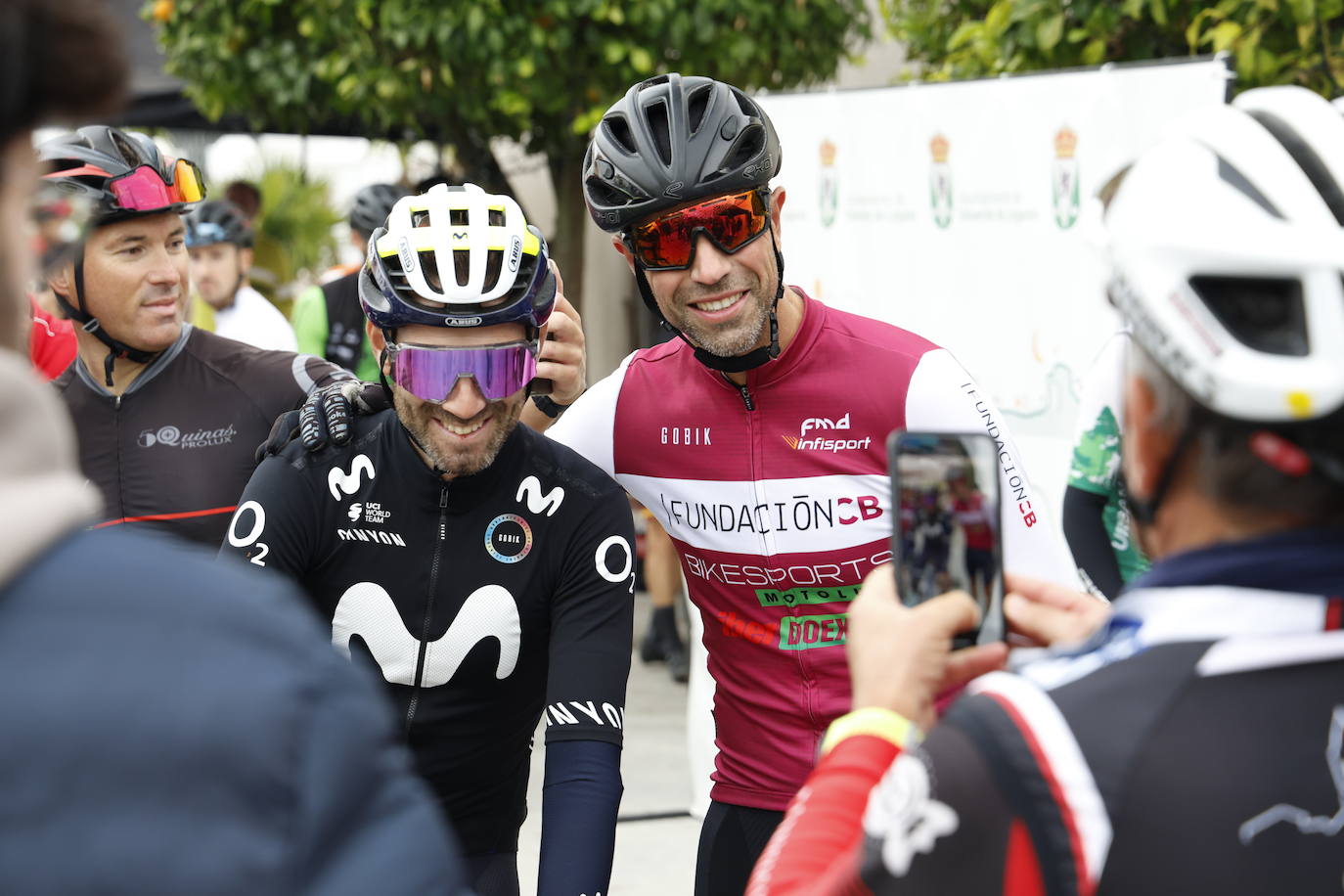 Visita de Alejandro Valverde