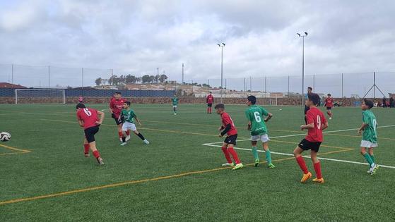 Resultados de partidos de fútbol base de la EMD Valverde de Leganés
