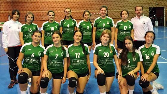 Infantiles y Cadetes de voleibol vuelven a ganar