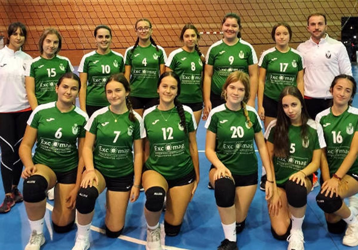 Infantiles y Cadetes de voleibol vuelven a ganar
